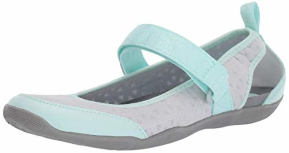 TEVA 7.5 W Northwater Mary Janes Blue Gray Flats